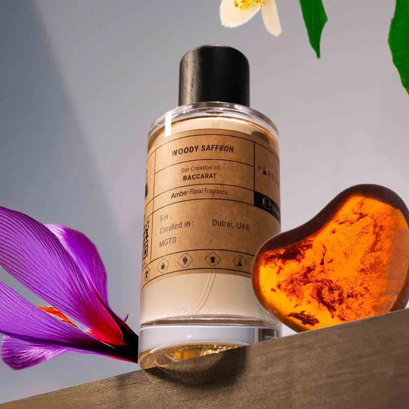 Woody Saffron: Нашето пресъздаване на парфюма MFK's Baccarat Rouge